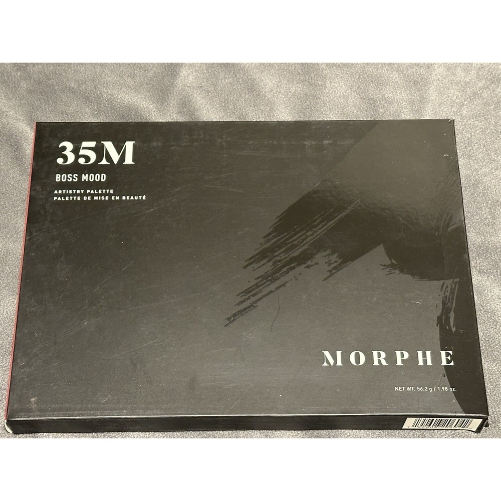 Morphe 35m Boss Mood  NEW In Box Eyeshadow Palette matte To shiny Bright Bold